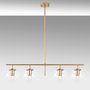 Opviq Lámpara de araña Roe - 10785 Oro brillante